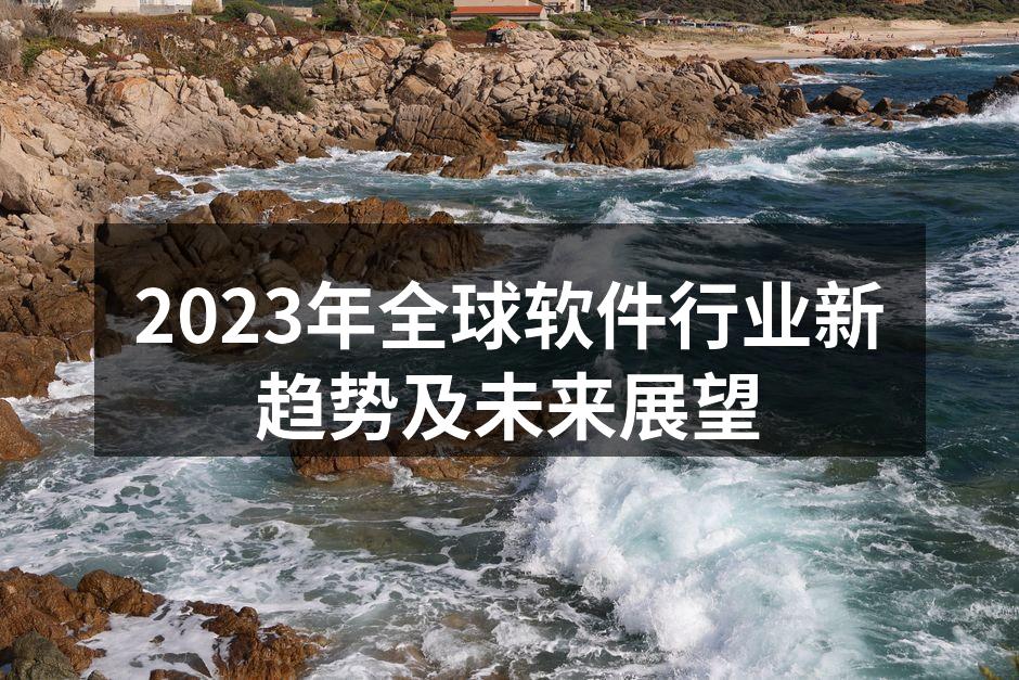 2023年全球软件行业新趋势及未来展望